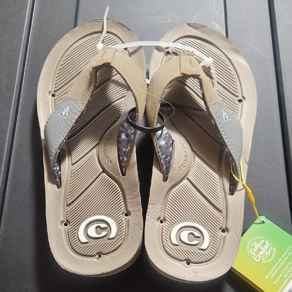 Cobian Men's Draino 3 Sandals: Tan: New With Tags: Size 10